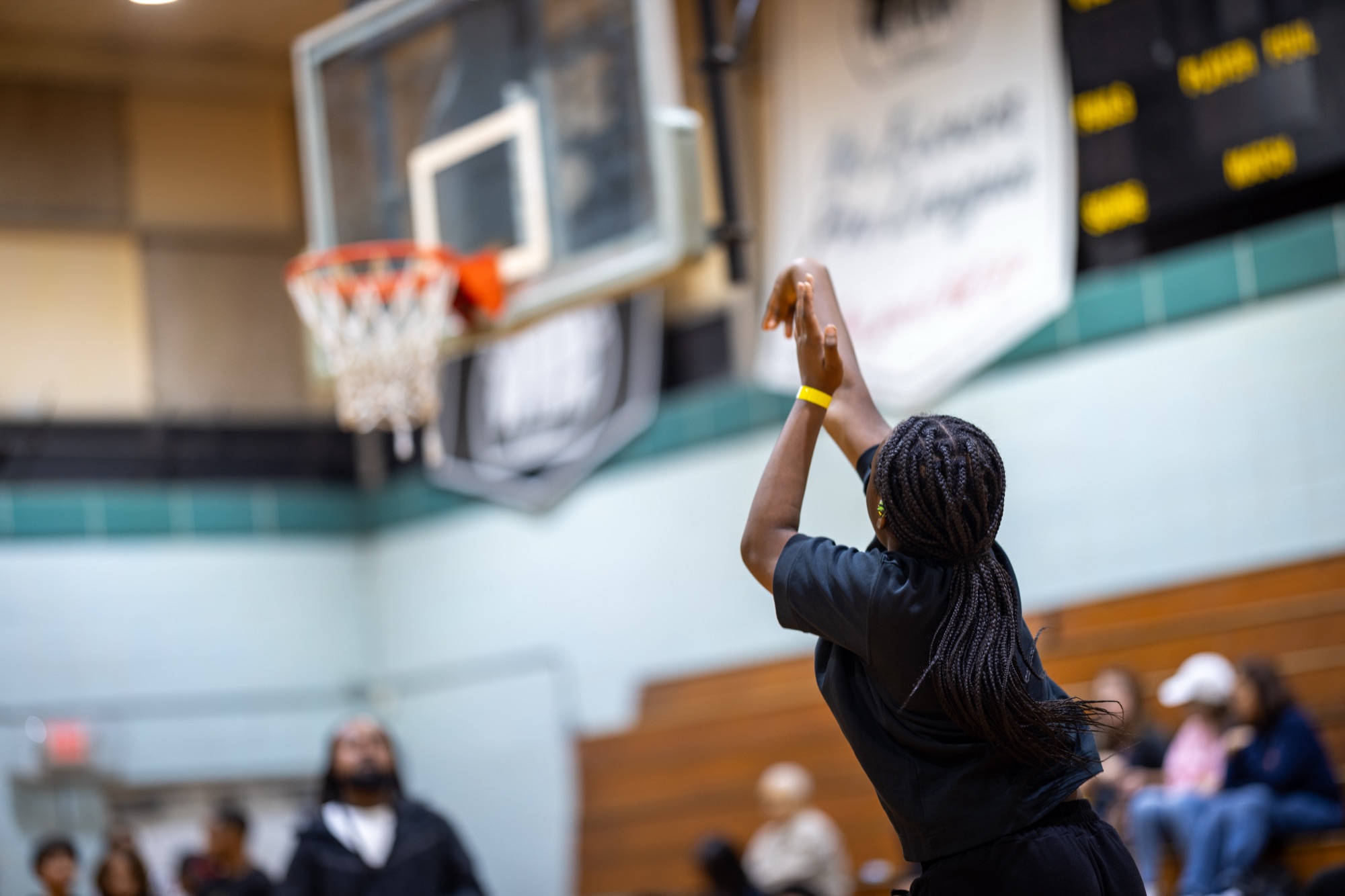 Photo from the One For All 3-on-3 Basketball Tournament